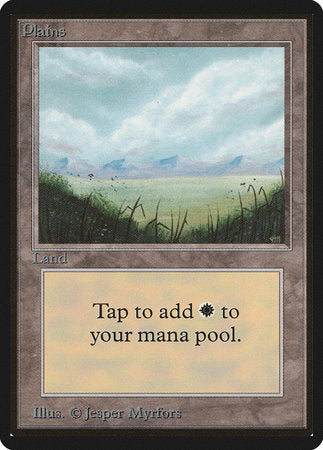 Plains (A) [Limited Edition Beta] | Eastridge Sports Cards & Games