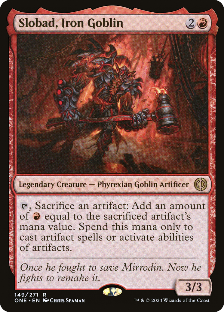Slobad, Iron Goblin [Phyrexia: All Will Be One] | Eastridge Sports Cards & Games