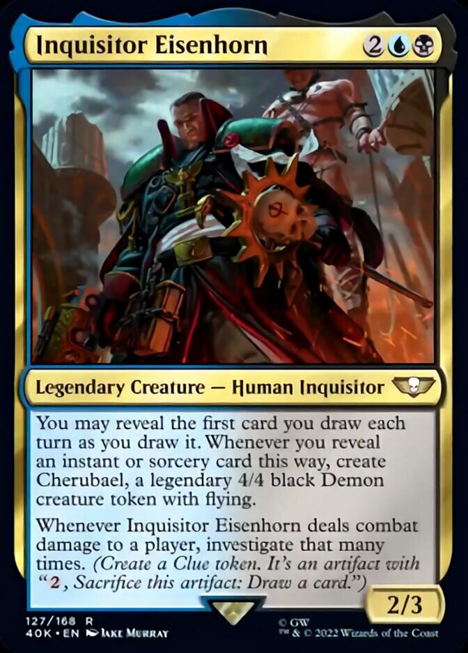 Inquisitor Eisenhorn [Universes Beyond: Warhammer 40,000] | Eastridge Sports Cards & Games