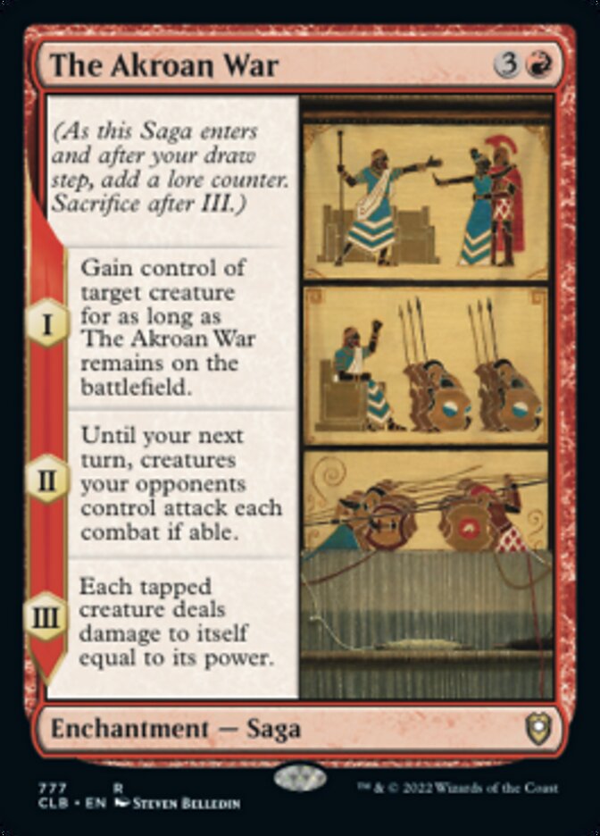 The Akroan War [Commander Legends: Battle for Baldur's Gate] | Eastridge Sports Cards & Games