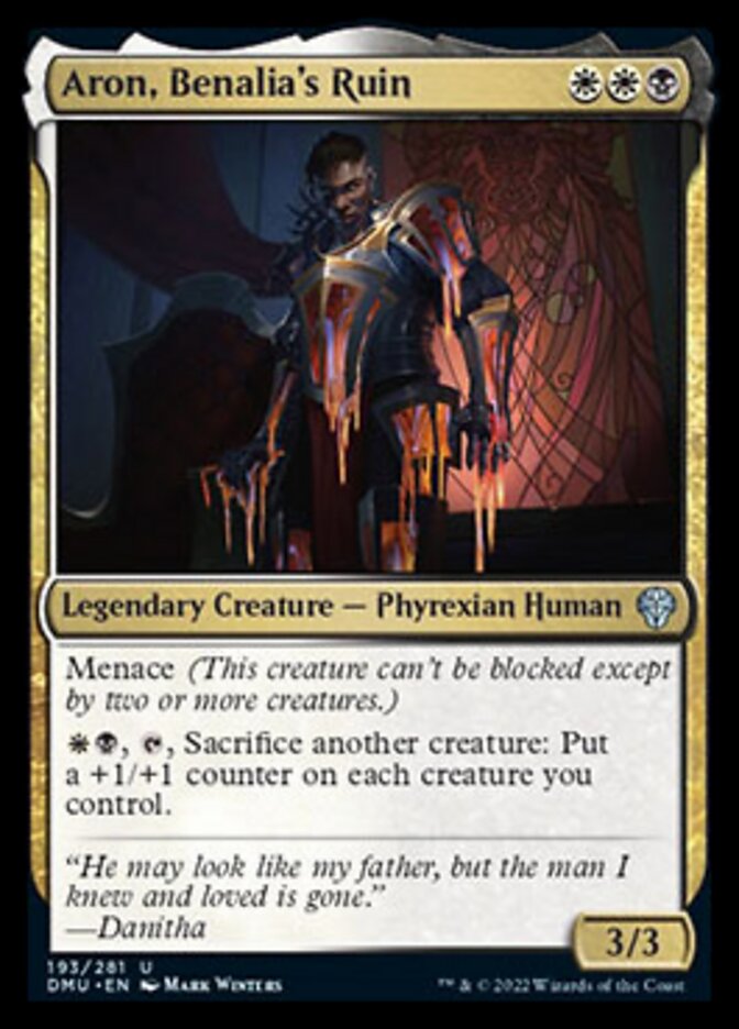 Aron, Benalia's Ruin [Dominaria United] | Eastridge Sports Cards & Games