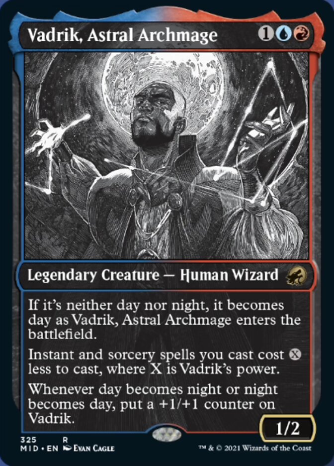 Vadrik, Astral Archmage (Showcase Eternal Night) [Innistrad: Midnight Hunt] | Eastridge Sports Cards & Games