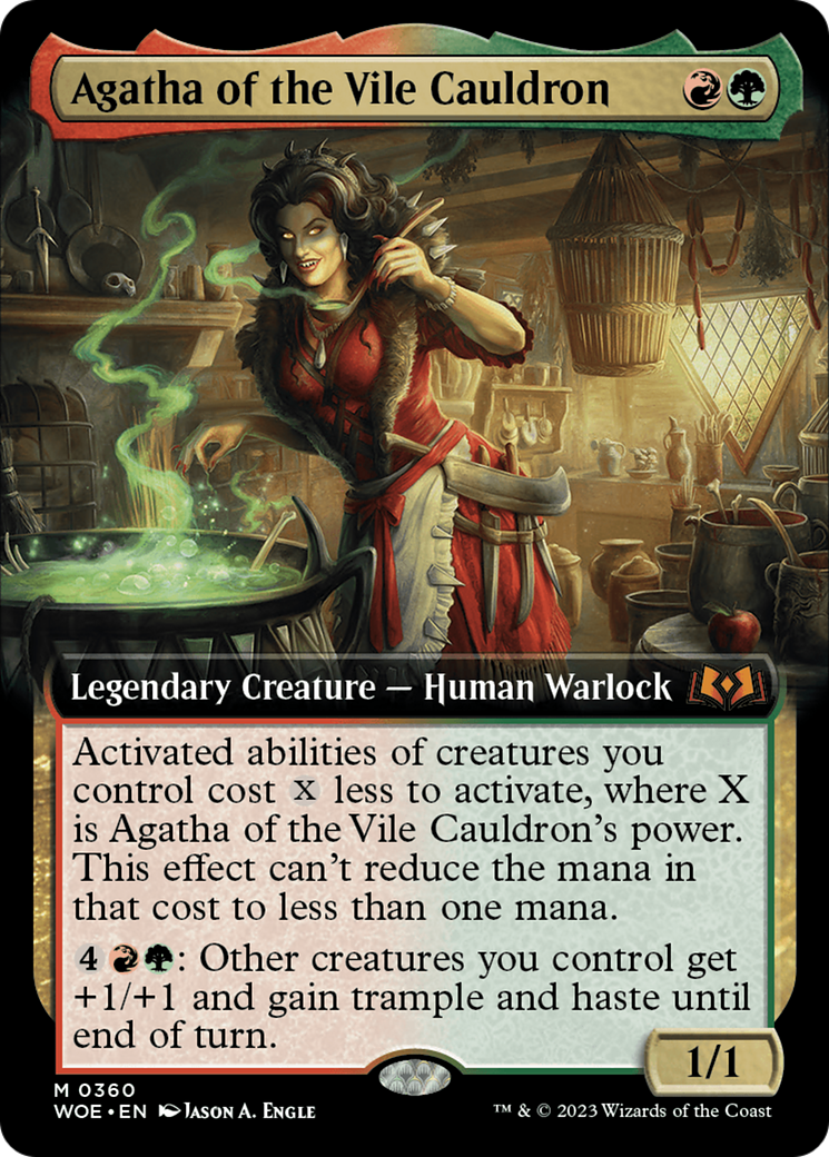 Agatha of the Vile Cauldron (Extended Art) [Wilds of Eldraine] | Eastridge Sports Cards & Games