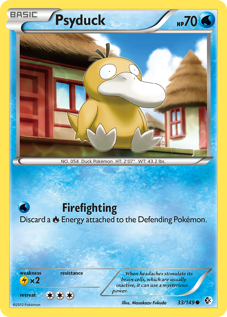 Psyduck (33/149) [Black & White: Boundaries Crossed] | Eastridge Sports Cards & Games