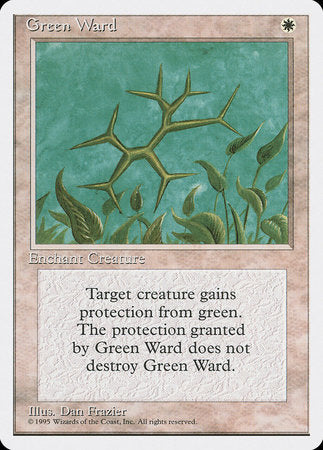 Green Ward [Fourth Edition] | Eastridge Sports Cards & Games