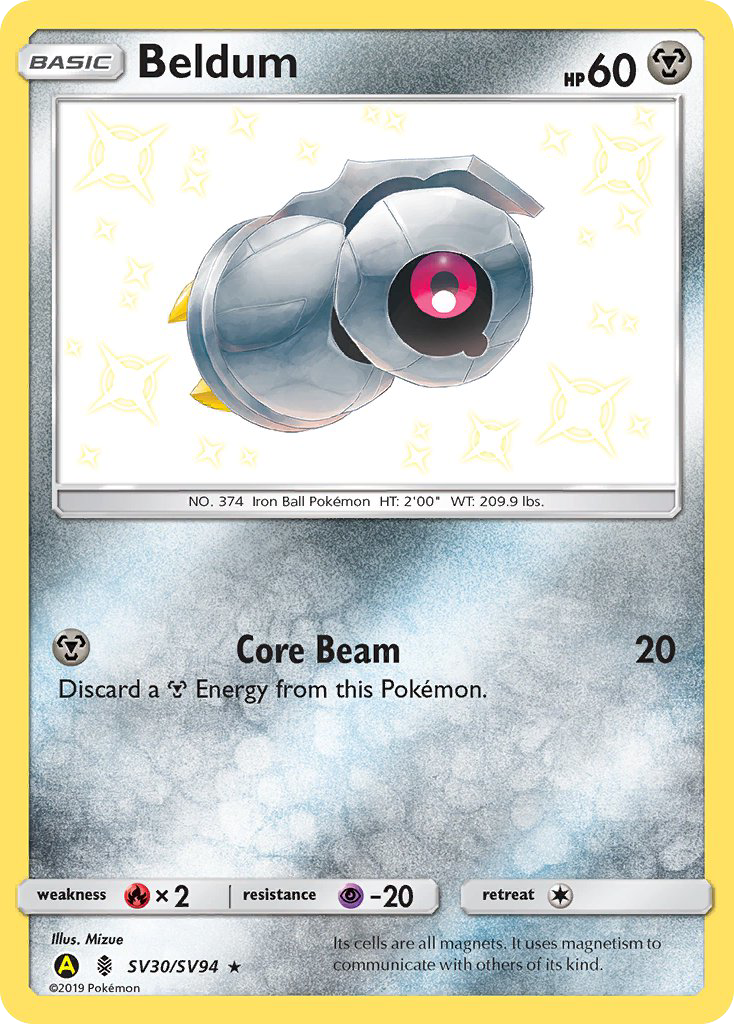 Beldum (SV30/SV94) [Sun & Moon: Hidden Fates - Shiny Vault] | Eastridge Sports Cards & Games