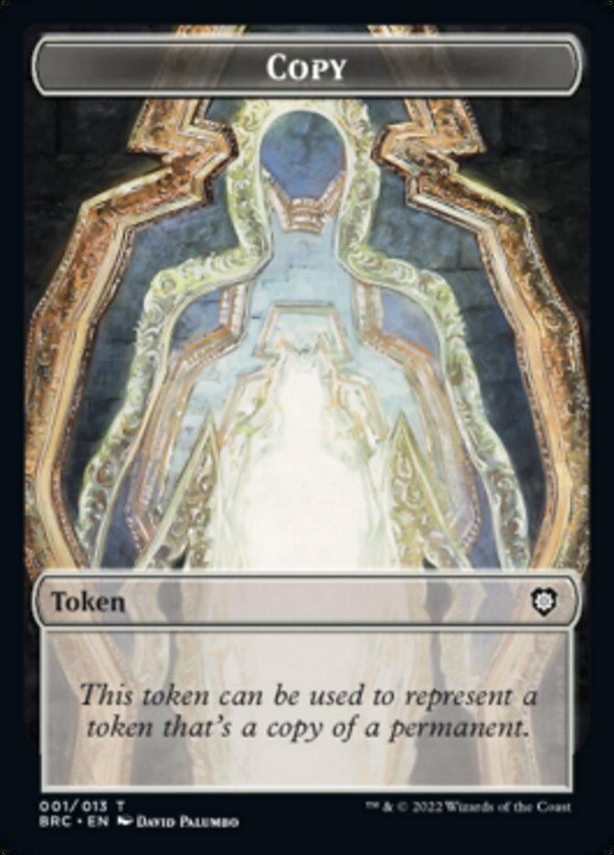 Copy // Thopter (006) Double-Sided Token [The Brothers' War Commander Tokens] | Eastridge Sports Cards & Games