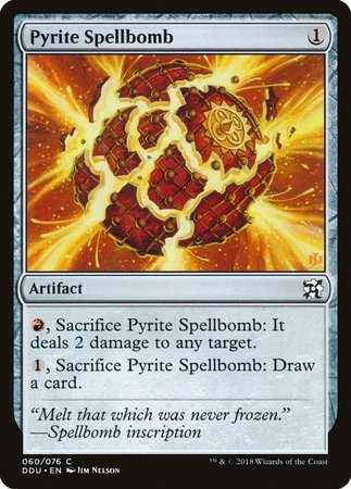 Pyrite Spellbomb [Duel Decks: Elves vs. Inventors] | Eastridge Sports Cards & Games