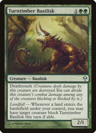 Turntimber Basilisk [Zendikar] | Eastridge Sports Cards & Games