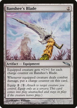 Banshee's Blade [Mirrodin] | Eastridge Sports Cards & Games