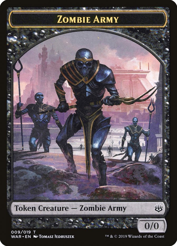 Zombie Army (009/019) [War of the Spark Tokens] | Eastridge Sports Cards & Games