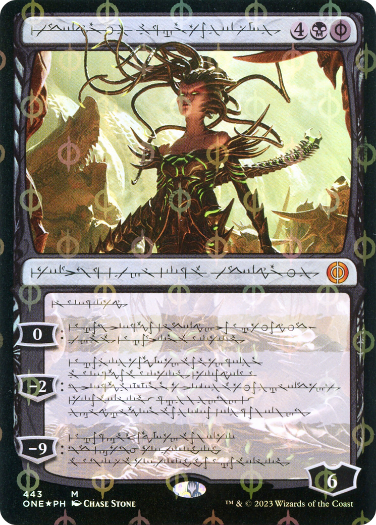 Vraska, Betrayal's Sting (Phyrexian Step-and-Compleat Foil) [Phyrexia: All Will Be One] | Eastridge Sports Cards & Games