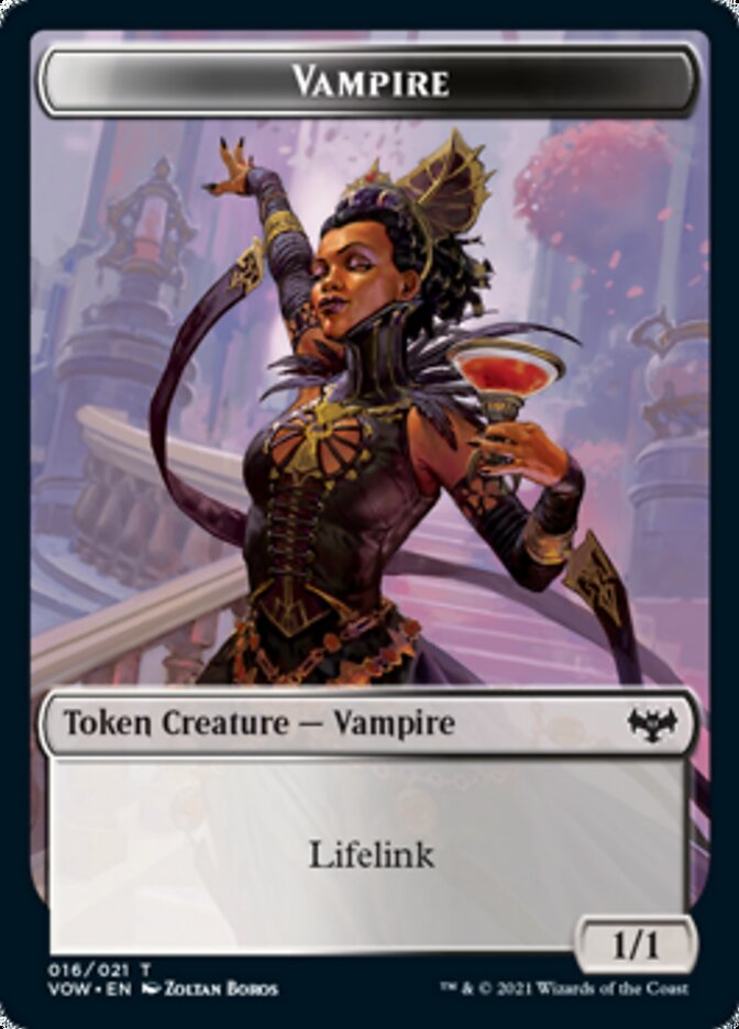 Vampire Token (016) [Innistrad: Crimson Vow Tokens] | Eastridge Sports Cards & Games