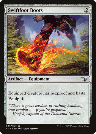 Swiftfoot Boots [Commander 2015] | Eastridge Sports Cards & Games