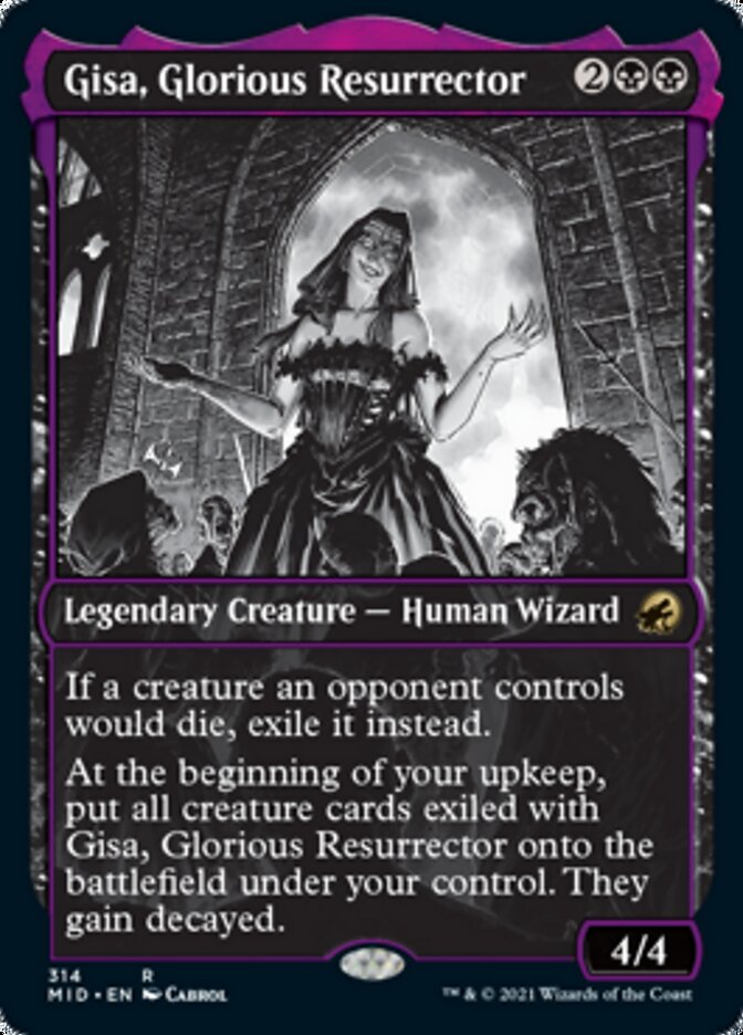 Gisa, Glorious Resurrector (Showcase Eternal Night) [Innistrad: Midnight Hunt] | Eastridge Sports Cards & Games