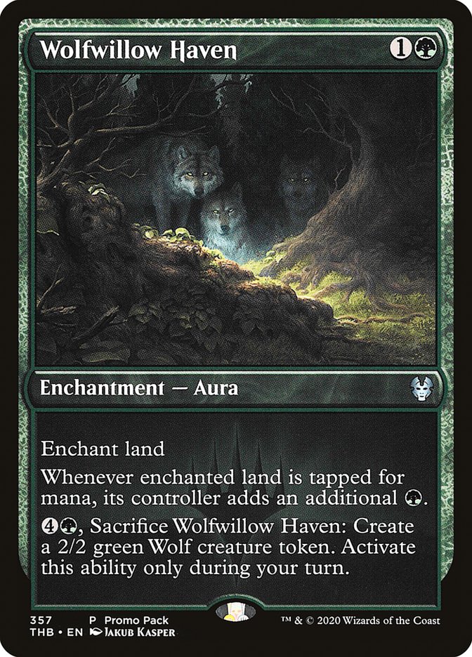Wolfwillow Haven (Promo Pack) [Theros Beyond Death Promos] | Eastridge Sports Cards & Games