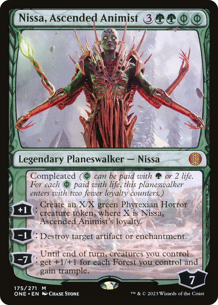 Nissa, Ascended Animist [Phyrexia: All Will Be One] | Eastridge Sports Cards & Games