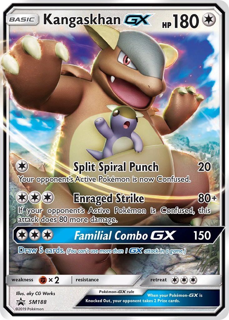 Kangaskhan GX (SM188) [Sun & Moon: Black Star Promos] | Eastridge Sports Cards & Games