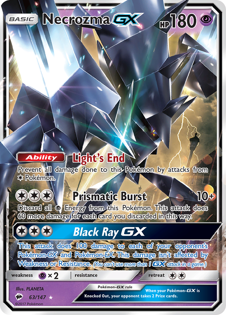 Necrozma GX (63/147) [Sun & Moon: Burning Shadows] | Eastridge Sports Cards & Games