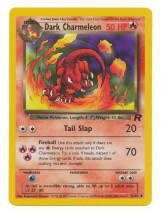 Dark Charmeleon (32/82) (W Stamped Promo) [Team Rocket Unlimited] | Eastridge Sports Cards & Games