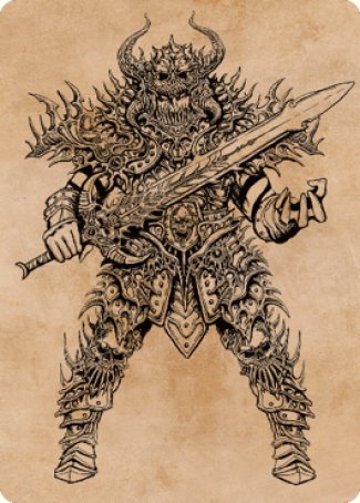 Sarevok, Deathbringer Art Card [Commander Legends: Battle for Baldur's Gate Art Series] | Eastridge Sports Cards & Games
