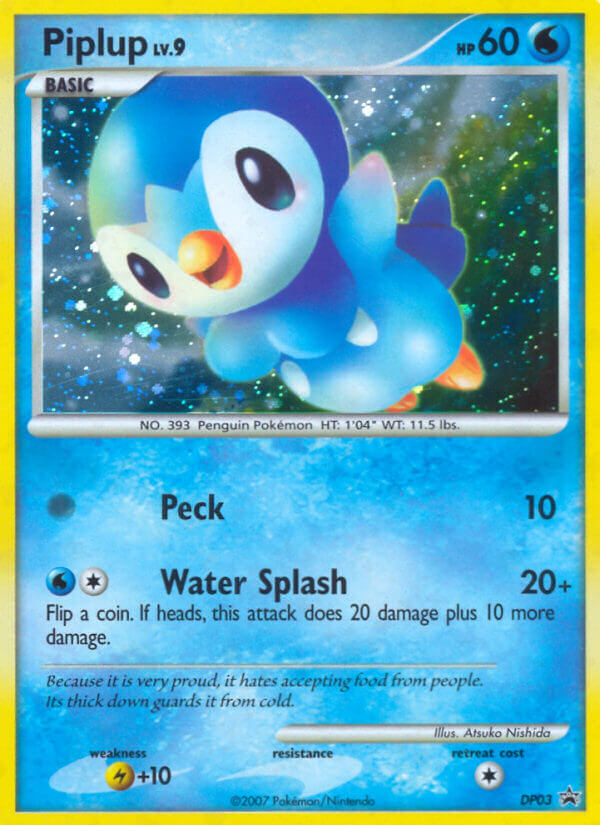 Piplup (DP03) [Diamond & Pearl: Black Star Promos] | Eastridge Sports Cards & Games