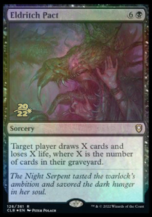 Eldritch Pact [Commander Legends: Battle for Baldur's Gate Prerelease Promos] | Eastridge Sports Cards & Games