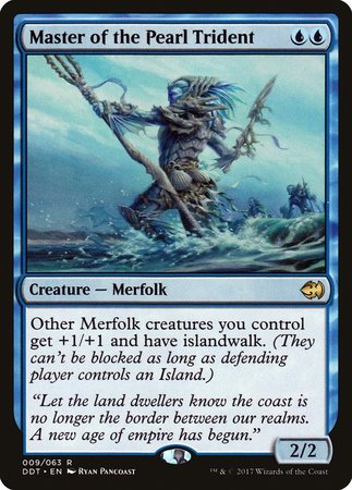 Master of the Pearl Trident [Duel Decks: Merfolk vs. Goblins] | Eastridge Sports Cards & Games