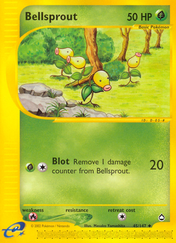 Bellsprout (45/147) [Aquapolis] | Eastridge Sports Cards & Games