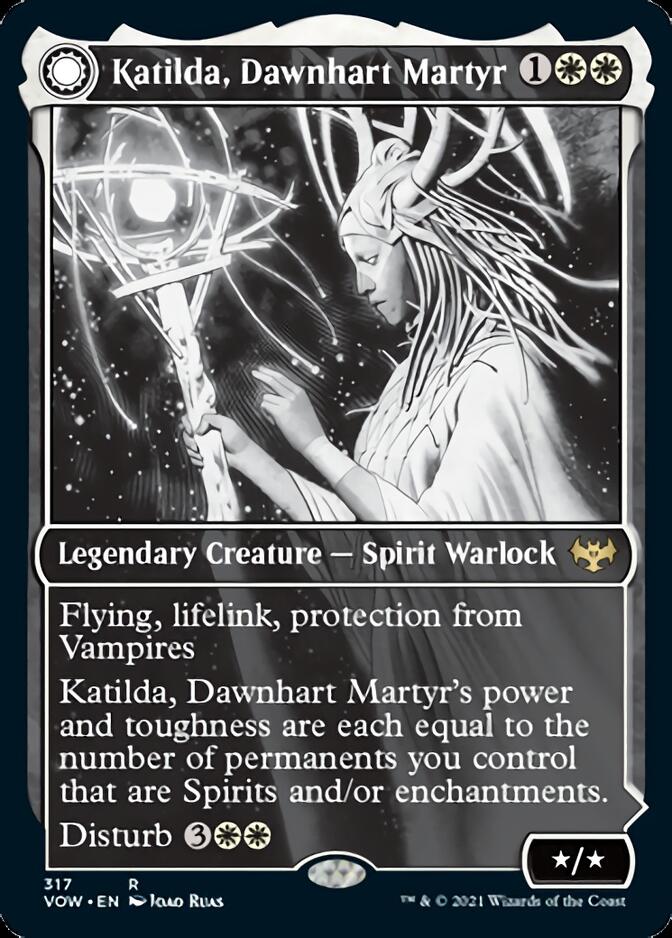 Katilda, Dawnhart Martyr // Katilda's Rising Dawn (Showcase Eternal Night) [Innistrad: Crimson Vow] | Eastridge Sports Cards & Games