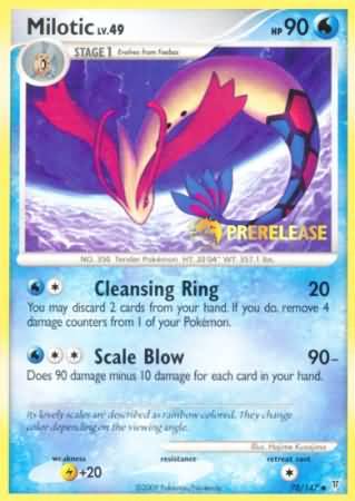 Milotic (70/147) (Prerelease Promo) [Nintendo: Black Star Promos] | Eastridge Sports Cards & Games