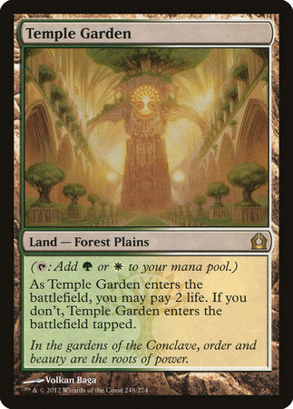 Temple Garden [Return to Ravnica] | Eastridge Sports Cards & Games