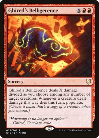 Ghired's Belligerence [Commander 2019] | Eastridge Sports Cards & Games