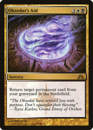 Obzedat's Aid [Dragon's Maze] | Eastridge Sports Cards & Games