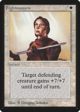 Righteousness [Limited Edition Beta] | Eastridge Sports Cards & Games