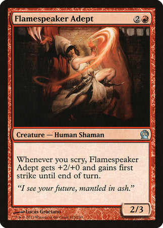 Flamespeaker Adept [Theros] | Eastridge Sports Cards & Games