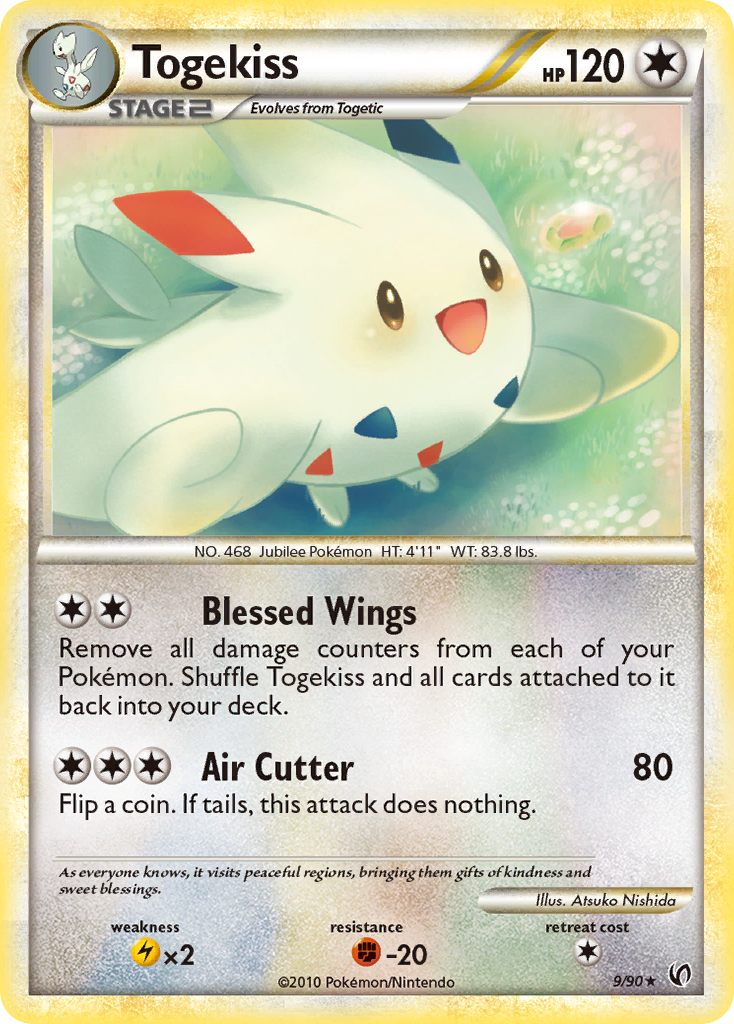Togekiss (9/90) [HeartGold & SoulSilver: Undaunted] | Eastridge Sports Cards & Games