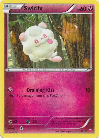 Swirlix (18/30) [XY: Trainer Kit 1 - Wigglytuff] | Eastridge Sports Cards & Games