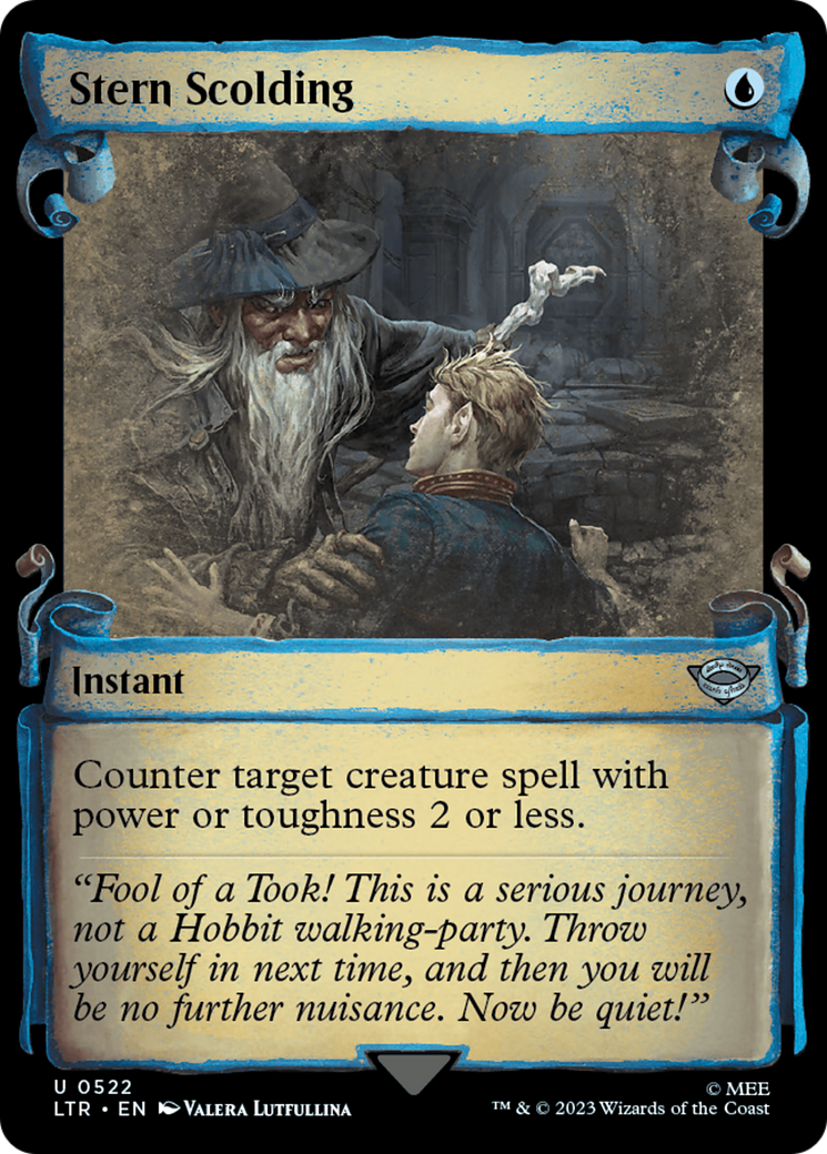 Stern Scolding [The Lord of the Rings: Tales of Middle-Earth Showcase Scrolls] | Eastridge Sports Cards & Games