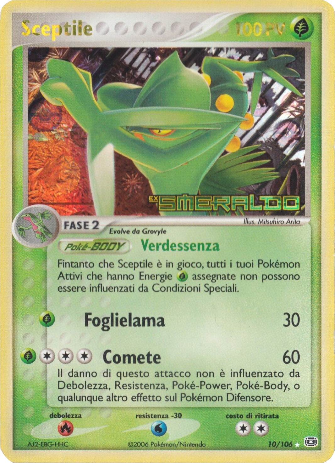 Sceptile (10/106) (Stamped) [EX: Emerald] | Eastridge Sports Cards & Games