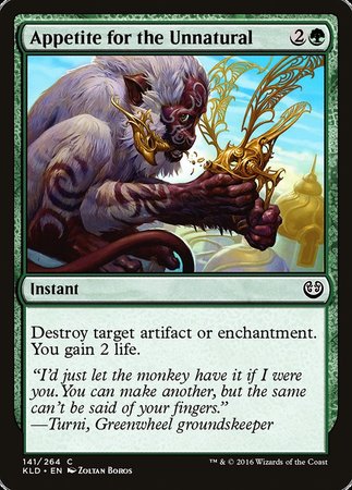 Appetite for the Unnatural [Kaladesh] | Eastridge Sports Cards & Games