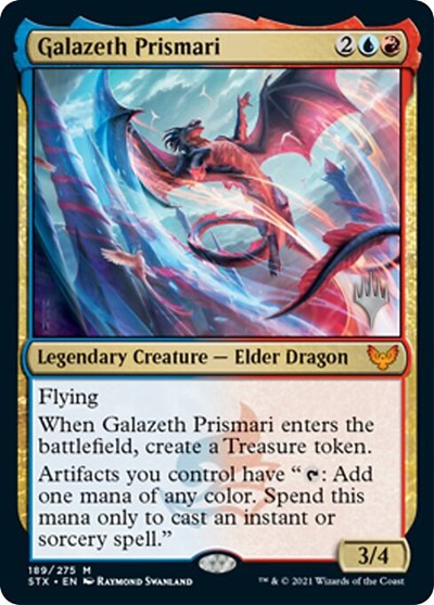 Galazeth Prismari (Promo Pack) [Strixhaven: School of Mages Promos] | Eastridge Sports Cards & Games