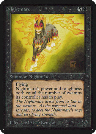 Nightmare [Limited Edition Alpha] | Eastridge Sports Cards & Games