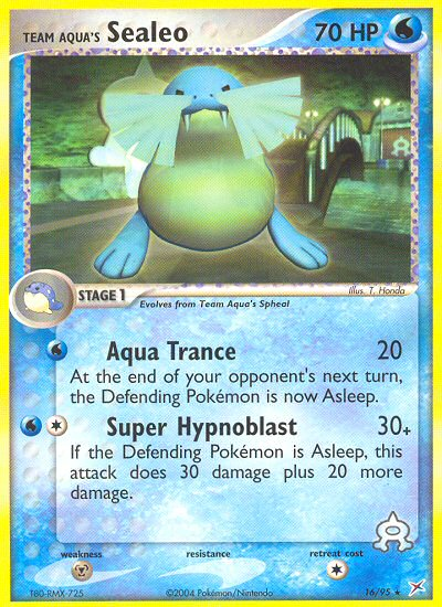 Team Aqua's Sealeo (16/95) [EX: Team Magma vs Team Aqua] | Eastridge Sports Cards & Games