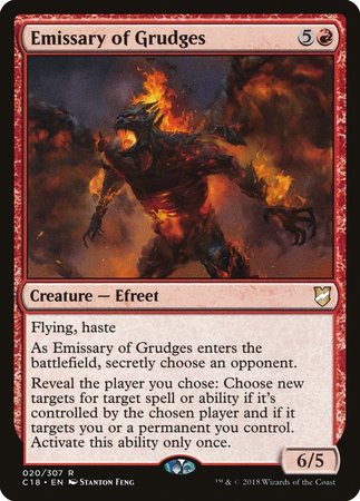 Emissary of Grudges [Commander 2018] | Eastridge Sports Cards & Games