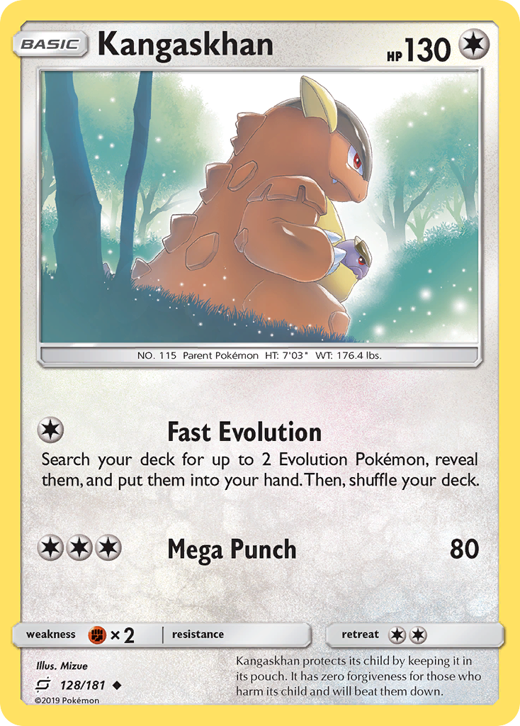 Kangaskhan (128/181) [Sun & Moon: Team Up] | Eastridge Sports Cards & Games