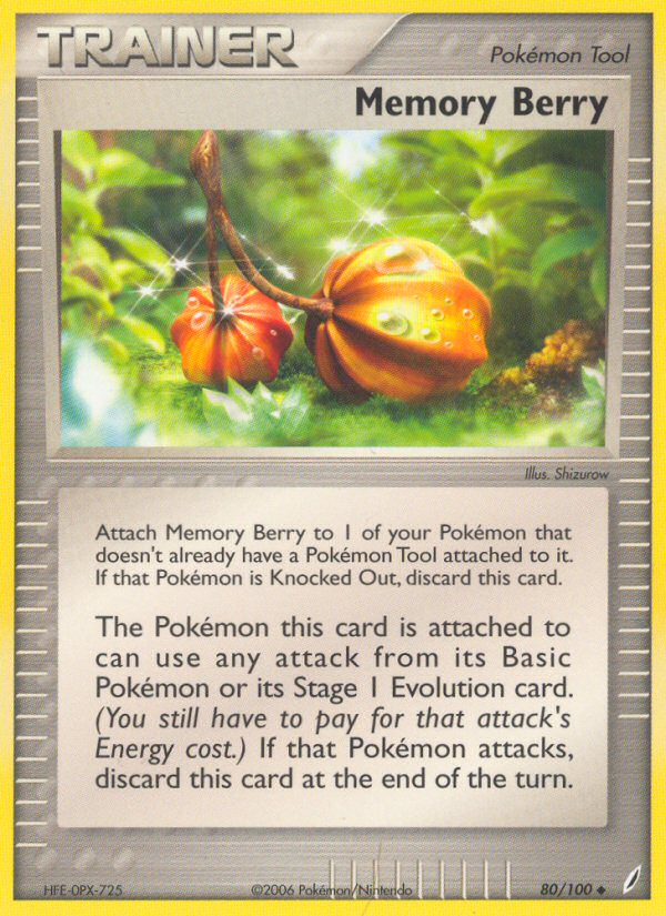 Memory Berry (80/100) [EX: Crystal Guardians] | Eastridge Sports Cards & Games