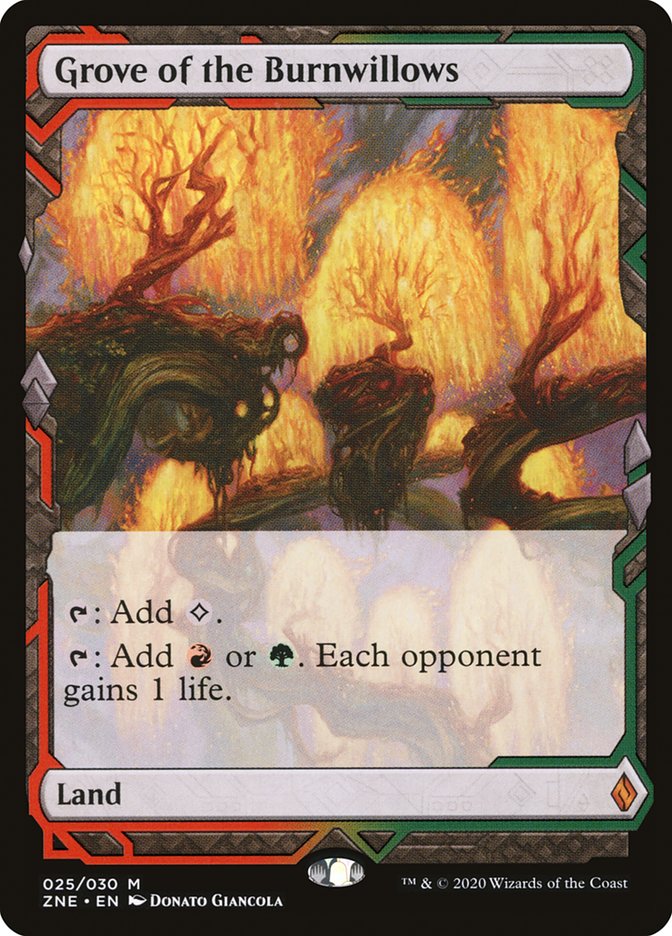 Grove of the Burnwillows [Zendikar Rising Expeditions] | Eastridge Sports Cards & Games