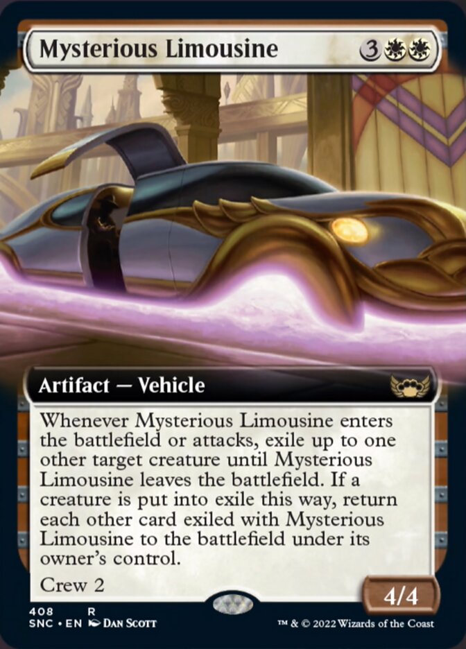 Mysterious Limousine (Extended Art) [Streets of New Capenna] | Eastridge Sports Cards & Games