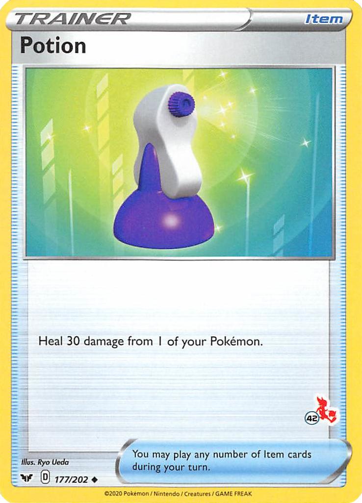 Potion (177/202) (Cinderace Stamp #42) [Battle Academy 2022] | Eastridge Sports Cards & Games